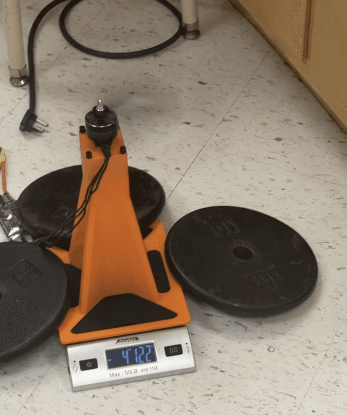 Vertex propulsion test stand